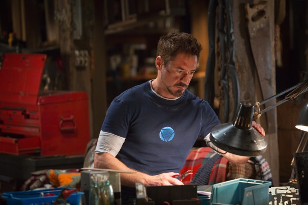 Gambar Foto Robert Downey Jr. di di Film 'Iron Man 3'