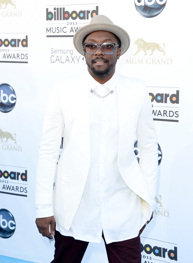 Gambar Foto will.i.am di Blue Carpet Billboard Music Awards 2013