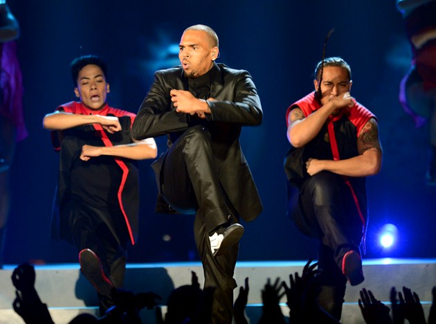 Gambar Foto Chris Brown di Billboard Music Awards 2013