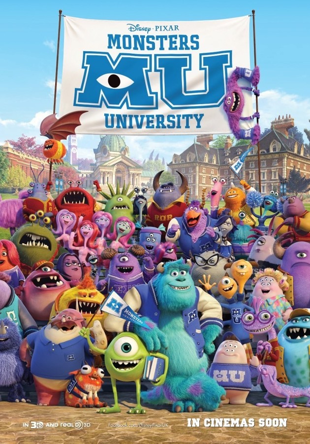Gambar Foto Poster Film 'Monsters University'
