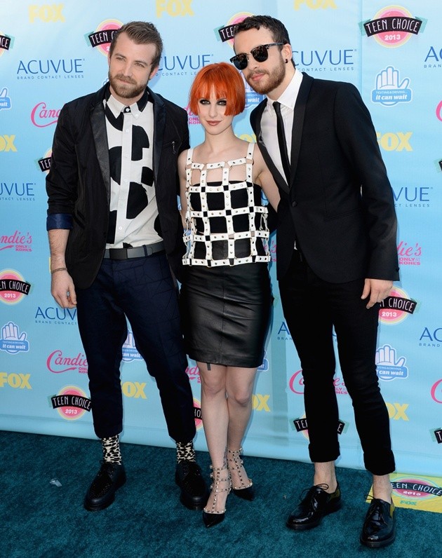 Gambar Foto Paramore Hadir di Teen Choice Awards 2013