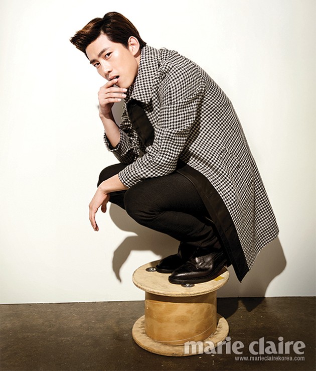 Gambar Foto Taecyeon 2PM di Majalah Marie Claire Edisi September 2013
