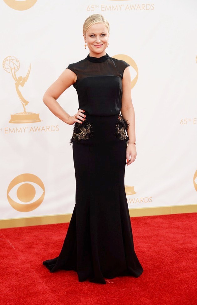 Gambar Foto Amy Poehler di Red Carpet Emmy Awards 2013