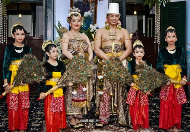 Image of the royal wedding keraton jogja