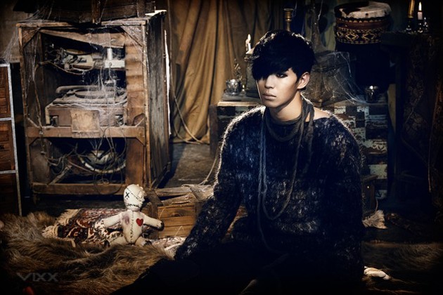 Gambar Foto HongBin VIXX di Teaser Album 'Voodoo'