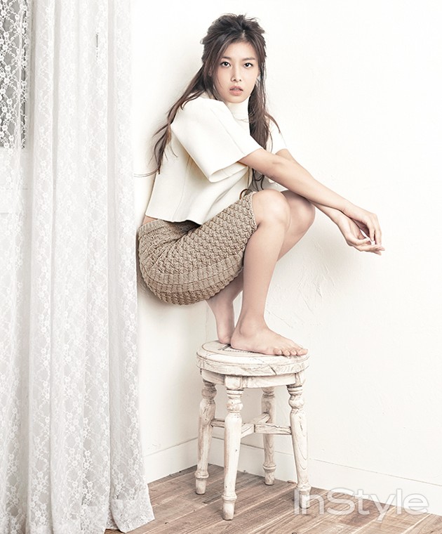 Gambar Foto Yubin Wonder Girls di Majalah InStyle Edisi November 2013