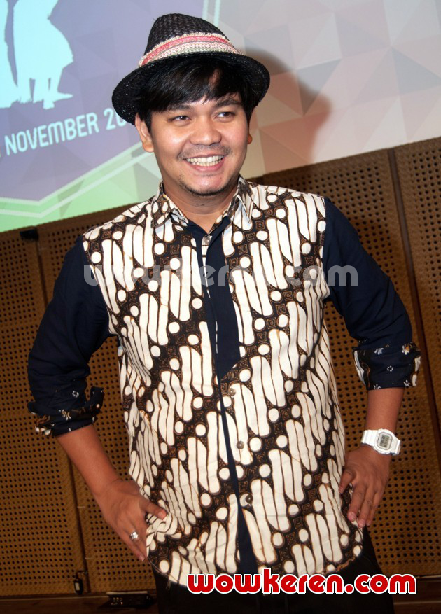 Gambar Foto Indra Bekti Saat Jumpa Pers 'Indonesia Menari 2013'