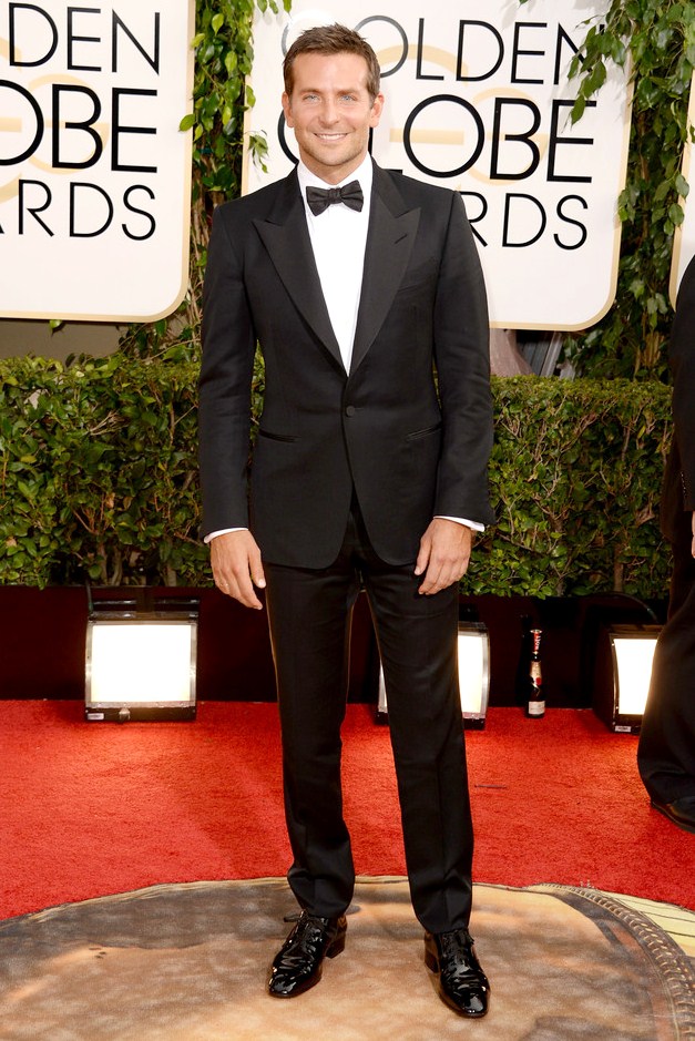Gambar Foto Bradley Cooper di Red Carpet Golden Globe Awards 2014