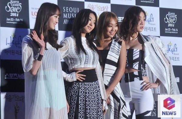 Gambar Foto Sistar Hadir di Seoul Music Awards 2014
