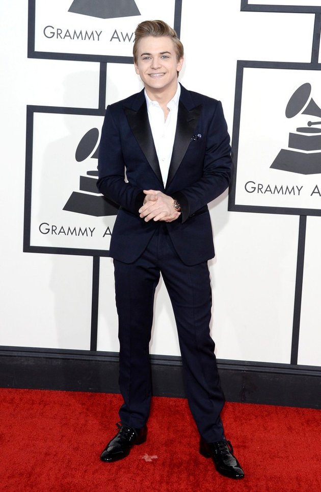 Gambar Foto Hunter Hayes di Red Carpet Grammy Awards 2014