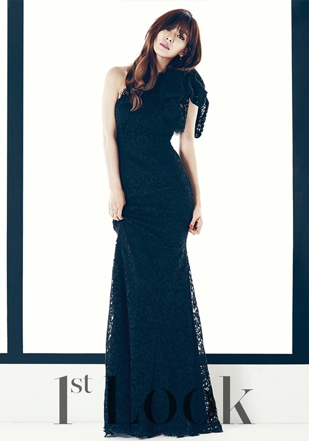 Gambar Foto Kim So Yeon di Majalah 1st Look Edisi April 2014