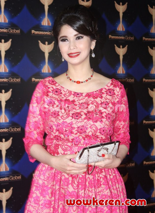 Gambar Foto Jihan Fahira di Red Carpet Panasonic Gobel Awards 2014