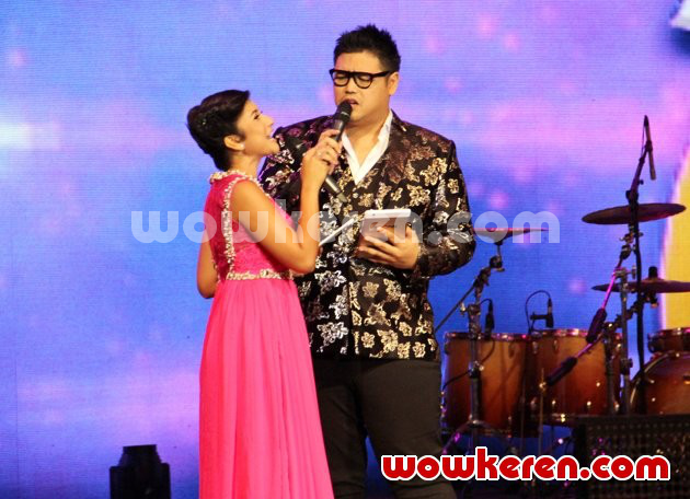 Gambar Foto Bianca Liza dan Ivan Gunawan SCTV Music Awards 2014