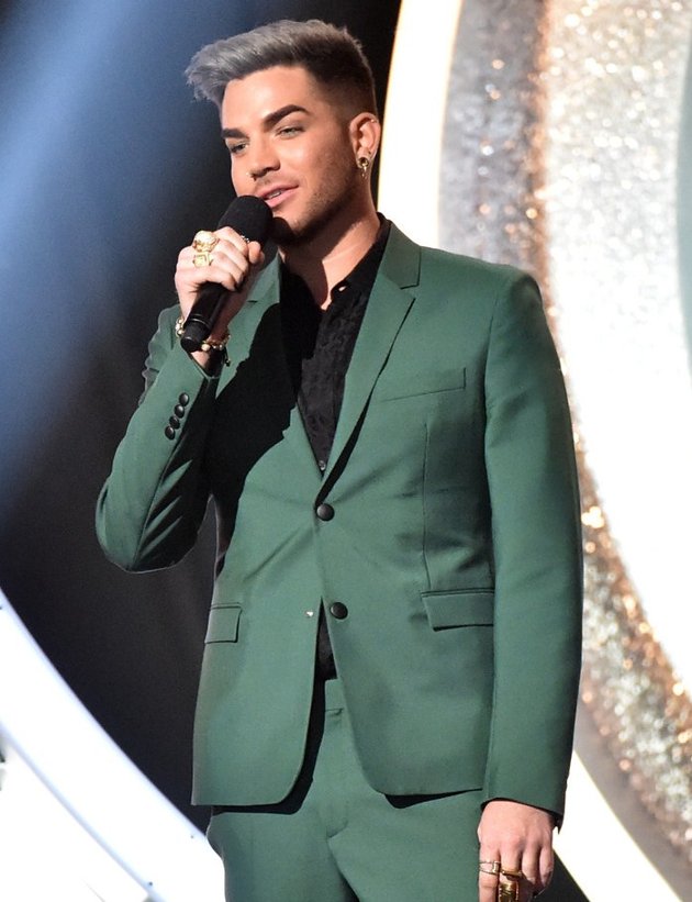 Gambar Foto Adam Lambert di iHeartRadio Music Awards 2014