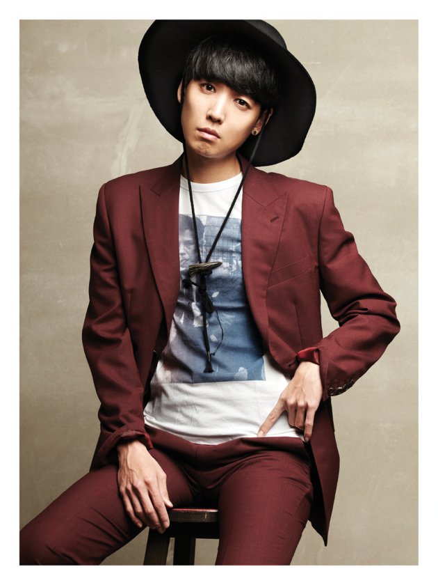 Gambar Foto Jung Kyung Ho di Majalah Oh Boy! Vol.42