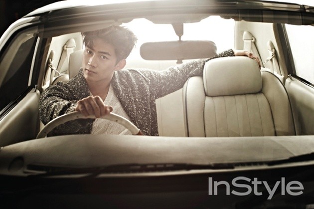 Gambar Foto Taecyeon 2PM di Majalah InStyle Edisi Agustus 2014