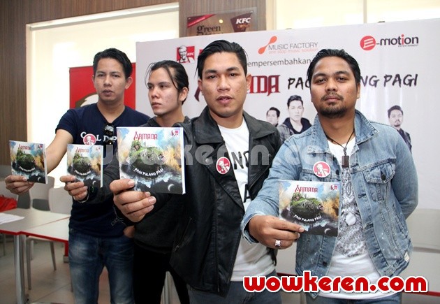 Gambar Foto Press Conference Launching Album ke-4 Armada Berjudul 'Pagi Pulang Pagi'