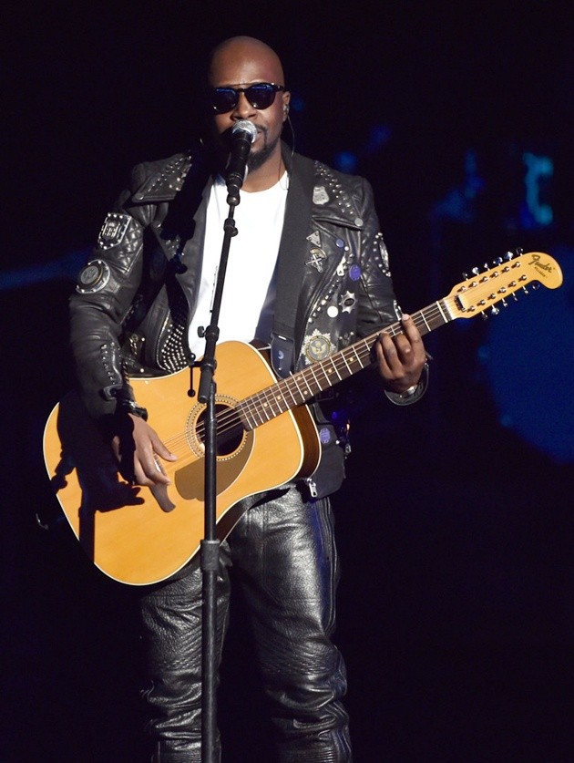 Gambar Foto Wyclef Jean di American Music Awards 2014