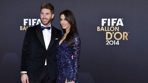Gambar Foto Sergio Ramos Hadir di FIFA Ballon d'Or 2014