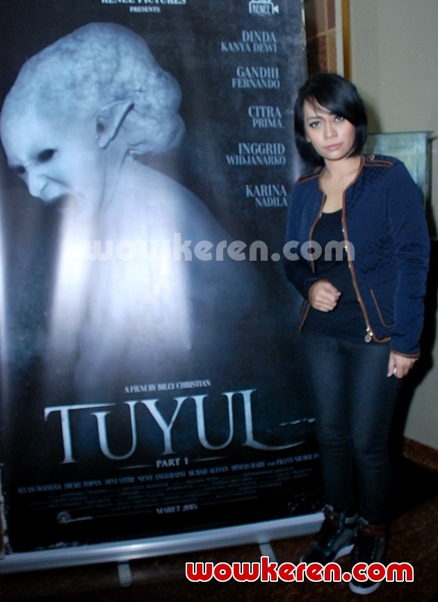 Gambar Foto Citra Prima di Peluncuran Poster Film 'Tuyul'