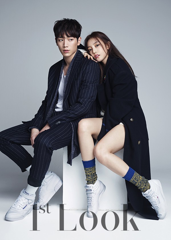 Gambar Foto Seo Kang Joon dan Goo Hara di Majalah Majalah 1st Look Vol.80