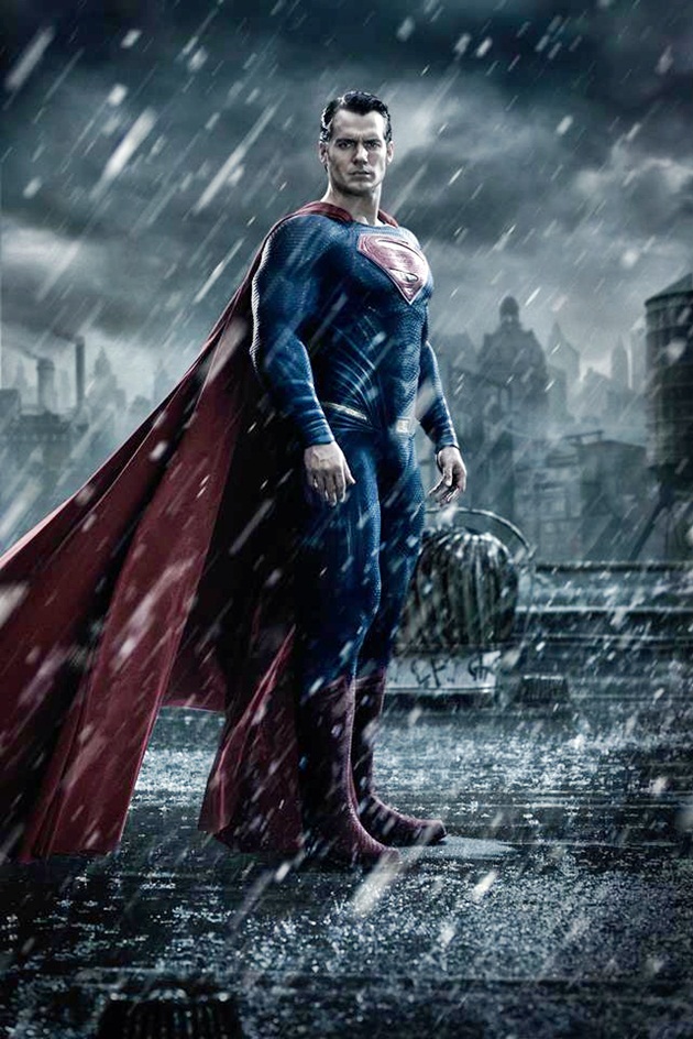 Gambar Foto Henry Cavill Berperan Sebagai Superman di Film 'Batman v Superman: Dawn of Justice'
