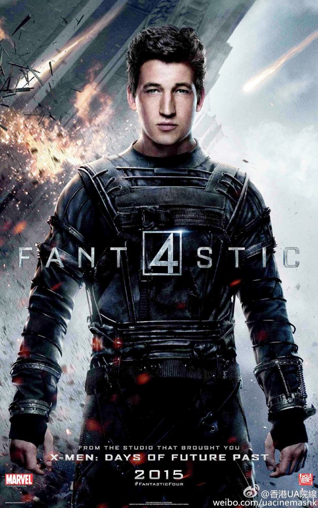 Gambar Foto Poster Karakter Reed Richards di Film 'The Fantastic Four