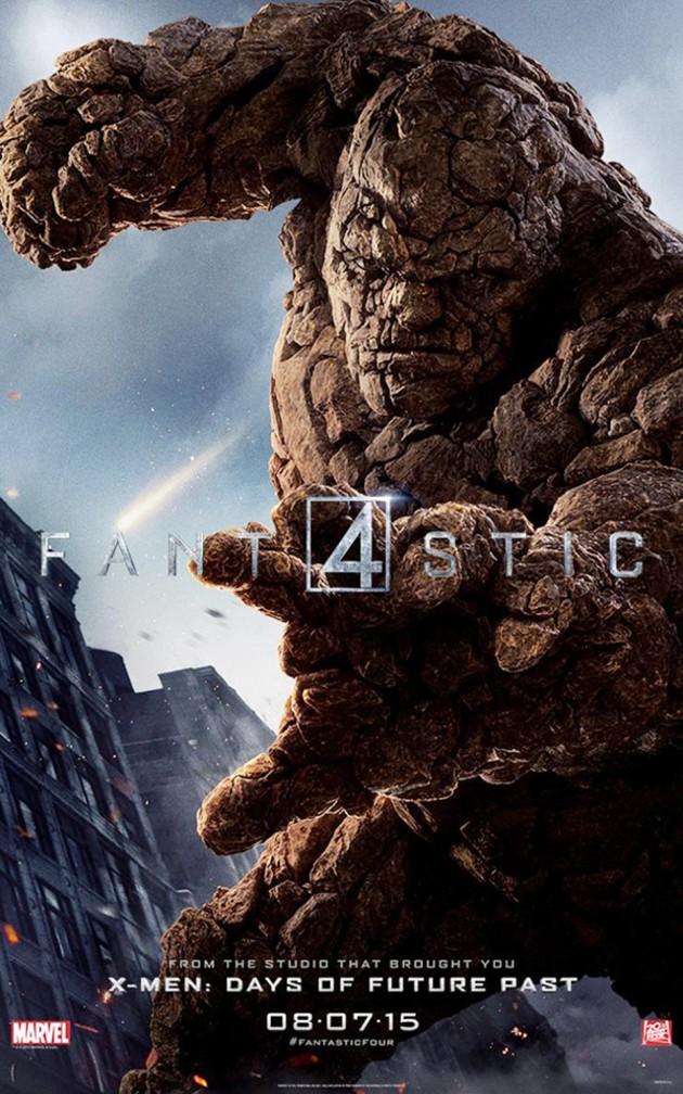 Gambar Foto Poster Karakter The Thing di Film 'The Fantastic Four'
