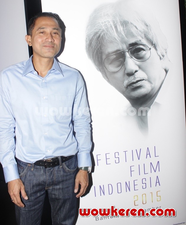 Gambar Foto Lukman Sardi di Media Gathering Festival Film Indonesia 2015