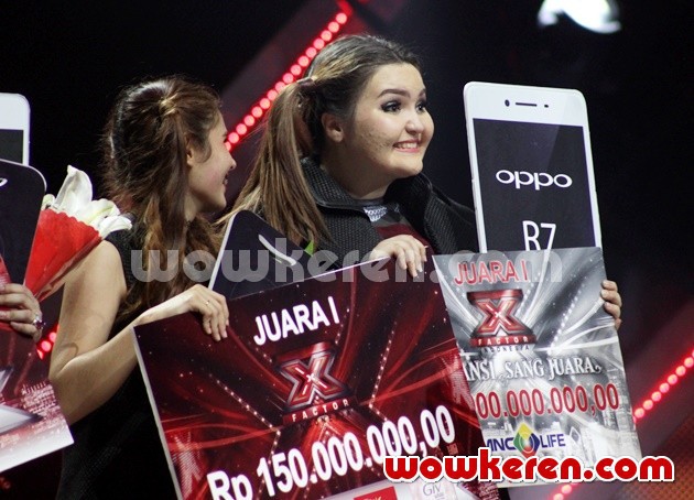 Gambar Foto Jebe & Petty Raih Juara 1 Grand Final X Factor Indonesia Season 2