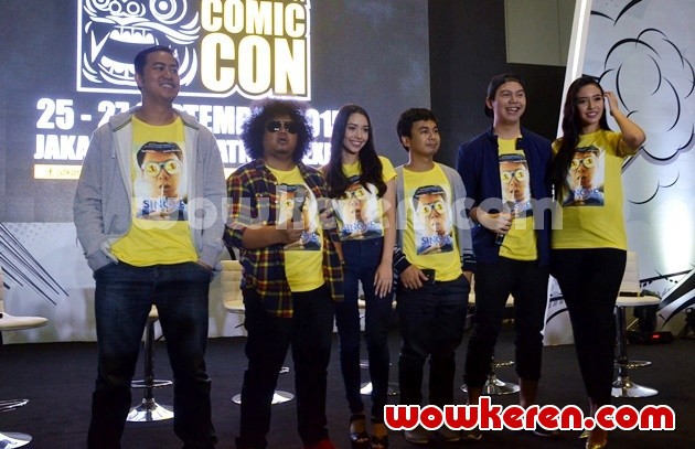 Gambar Foto Panel Presentasi Film 'Single' di Comic Con 2015 Hari Kedua