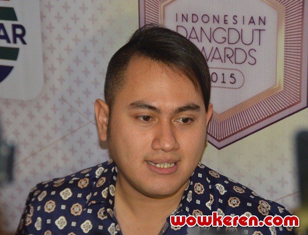 Gambar Foto Nassar di Konferensi Pers Indonesia Dangdut Awards 2015
