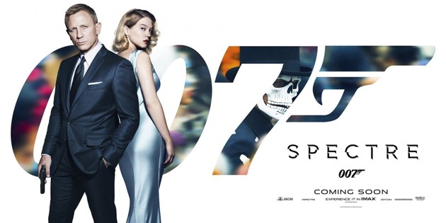 Gambar Foto Daniel Craig dan Lea Seydoux di Poster Film 'Spectre'