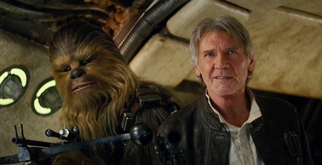 Gambar Foto Chewbacca dan Han Solo Kembali di 'Star Wars: The Force Awakens'