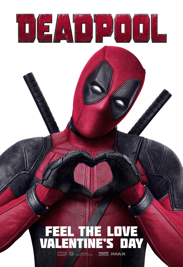 Gambar Foto Poster Edisi Valentine Film 'Deadpool'