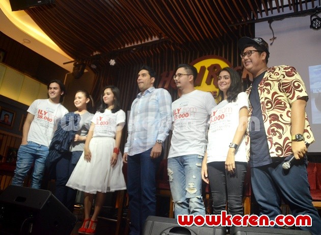 Gambar Foto Launching Soundtrack Film 'I Love You from 38000 Ft'