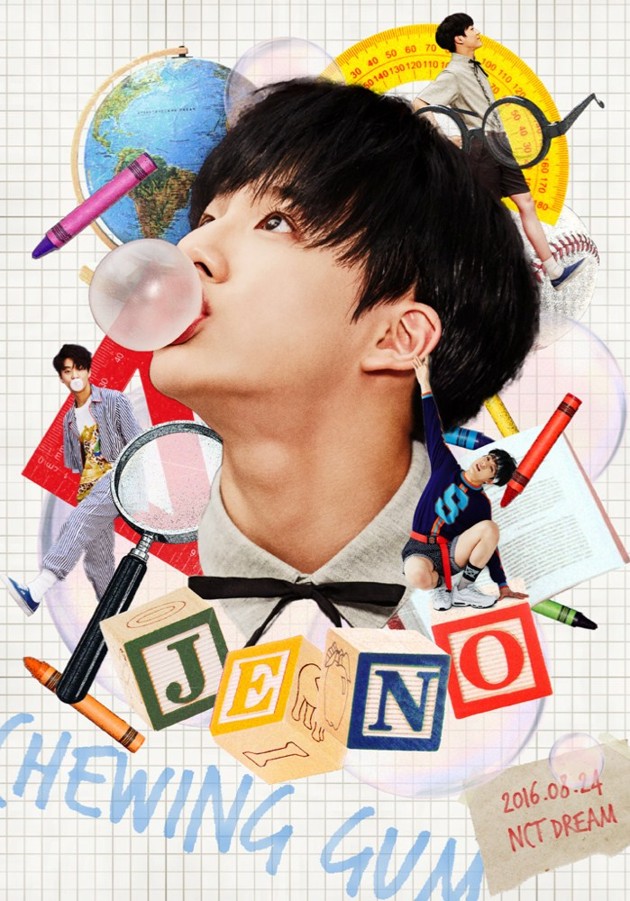 Gambar Foto Jeno NCT Dream di Teaser Debut 'Chewing Gum'