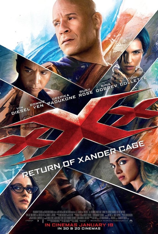 Gambar Foto Wajah Sangar Aktor- Aktris Film 'XXX: The Return of Xander Cage'
