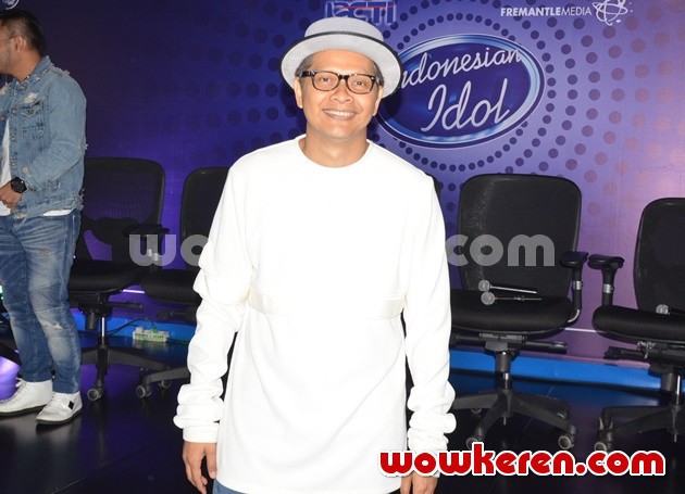 Gambar Foto Armand Maulana di Jumpa Pers Indonesian Idol 9