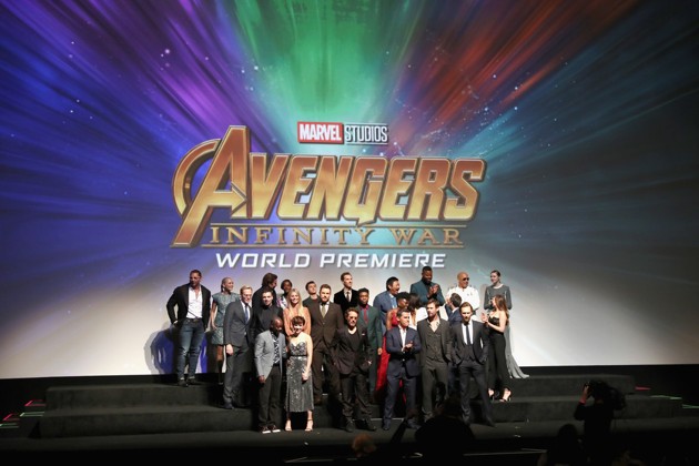 Gambar Foto Global premiere film 'Avengers: Infinity War'.