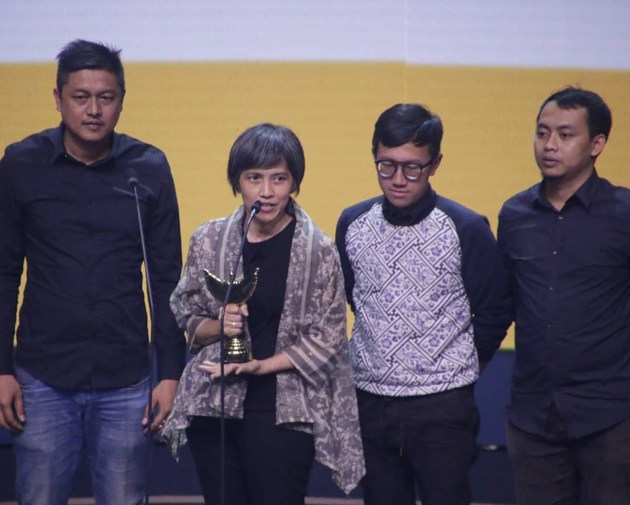 Gambar Foto 'Indonesian TV Awards' Terpilih Sebagai Pemenang Kategori 'Program Special Event Terfavorit' Panasonic Gobel Awards 2018