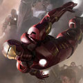 Concept Art dari Poster Film 'The Avengers' : Iron Man