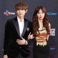 Jang Hyun Seung dan HyunA di Red Carpet Mnet Asian Music Awards 2011
