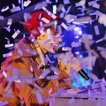 Ratusan konfeti dilontarkan untuk Justin Bieber