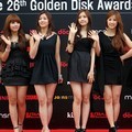 A Pink di Red Carpet Golden Disk Awards 2012