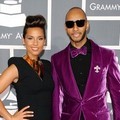 Alicia Keys dan Swizz Beatz di Red Carpet Grammy Awards 2012