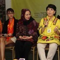 Nina Tamam, Camelia Malik dan Titiek Puspa di Jumpa Pers Drama Musikal