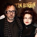 Tim Burton dan Helena Bonham Carter di Acara Launching Koktail 'Tim Burton - The Exhibition'