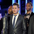 Michael Buble Perform di 'Christmas in Rockefeller Center' Lighting Party