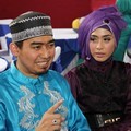 Ustadz Solmed dan April Jasmine di Acara Syukuran